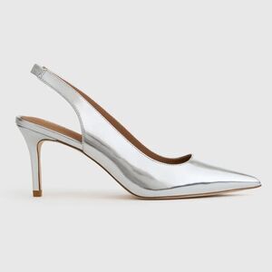 Quince Italian Leather Slingback 75mm Heel Size 10